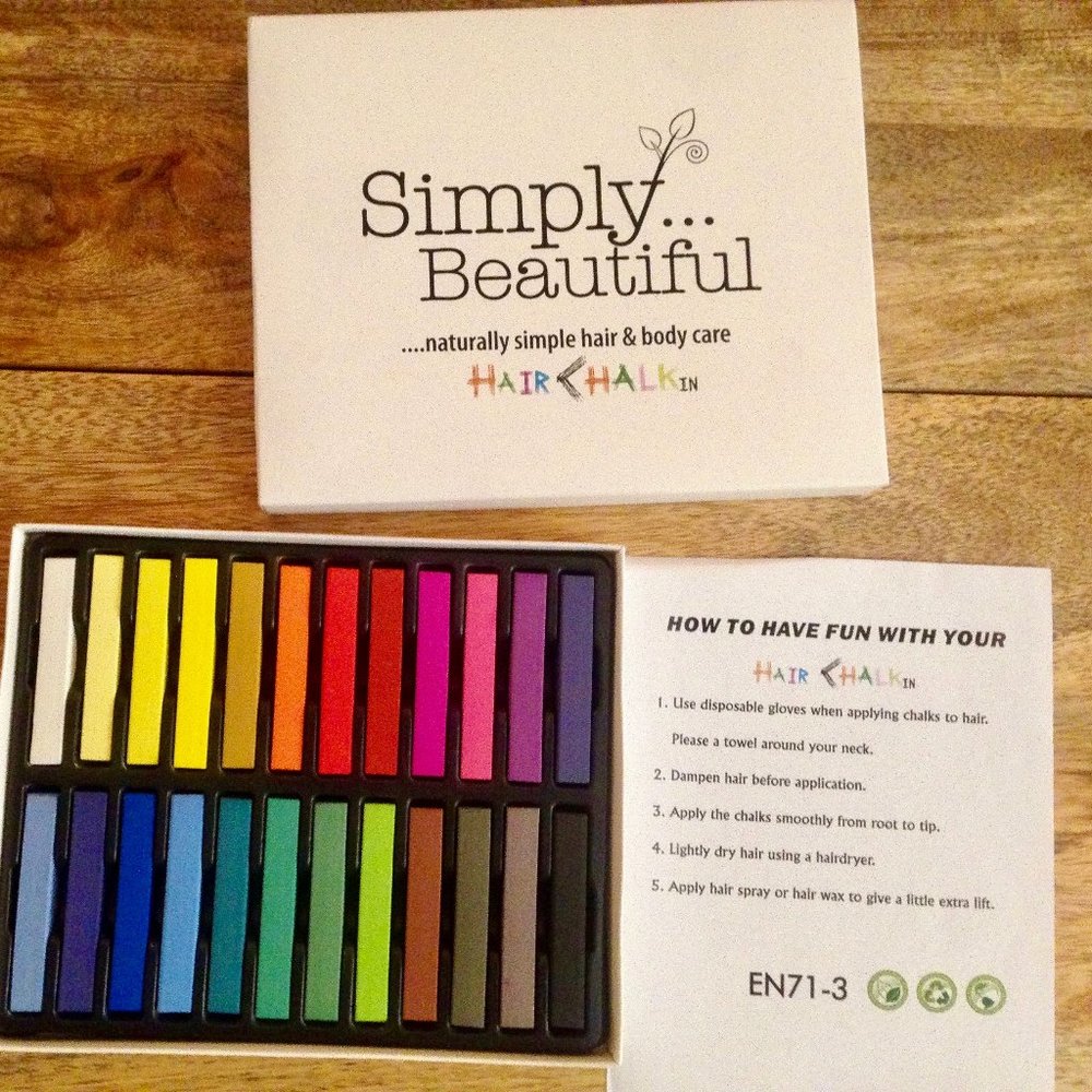 Pro Salon Kit 24 Colors Hair Chalk